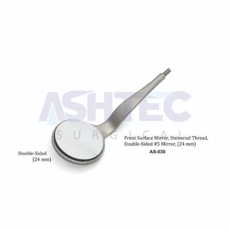 Front Surface Mirror, Universal Thread, Double-Sided #5 Mirror, (24mm)