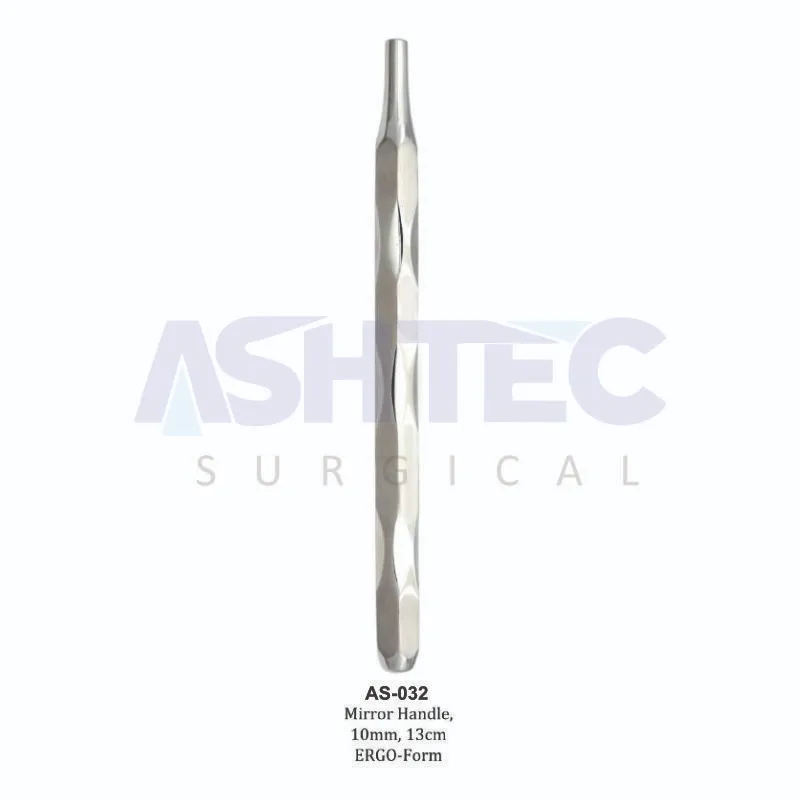 Mirror Handle, 10mm, 13cm ERGO-Form