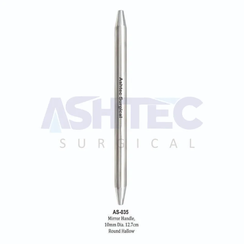 Mirror Handle, 10mm Dia. 12.7m Round Hallow