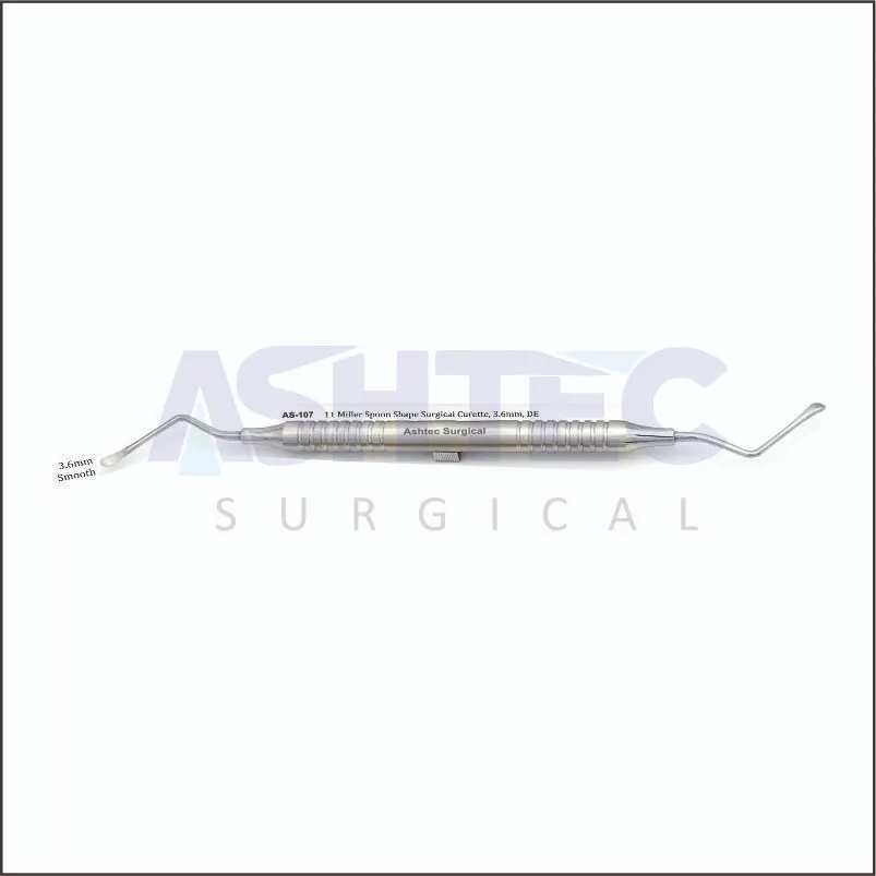 11 Miller Spoon Shape Surgical Curette, 3.6mm, DE