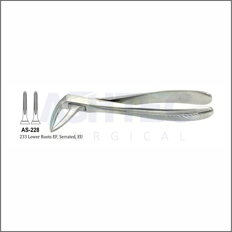 233 Lower Roots EF, Serrated, EU