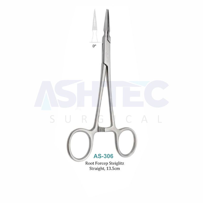 Root Forcep Steiglitz Straight, 13.5cm