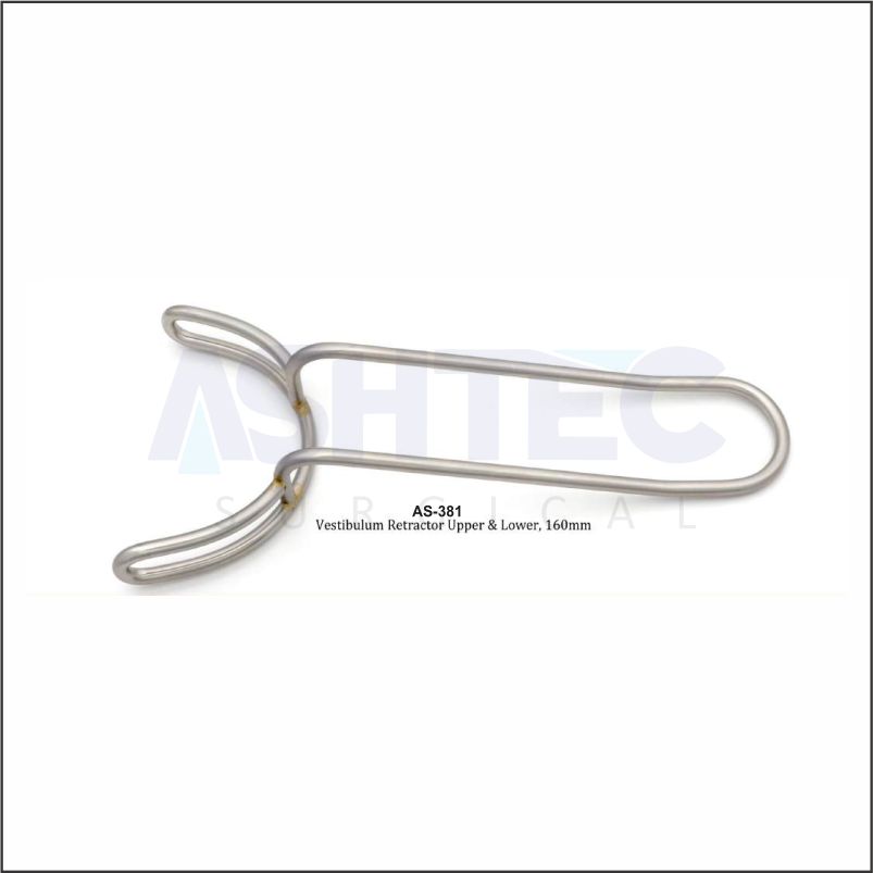 Vestibulum Retractor Upper & Lower, 160mm