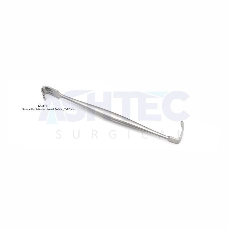 Senn-Miller Retractor, Round, 160mm, 7x8.5mm