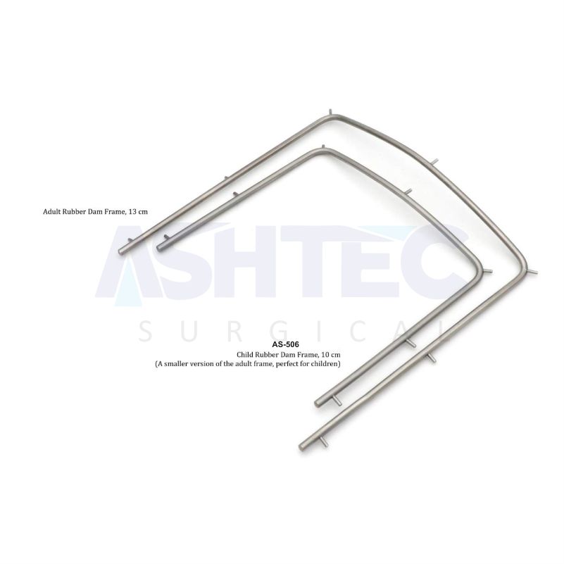Rubber Dam Frame, Adult (13 cm) & Child (10 cm)