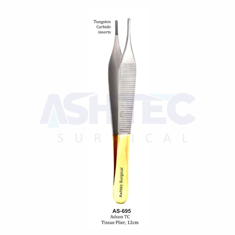 Adson TC Tissue Plier, 12cm