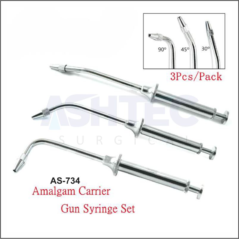 Amalgam Carrier Gun Syringe Set