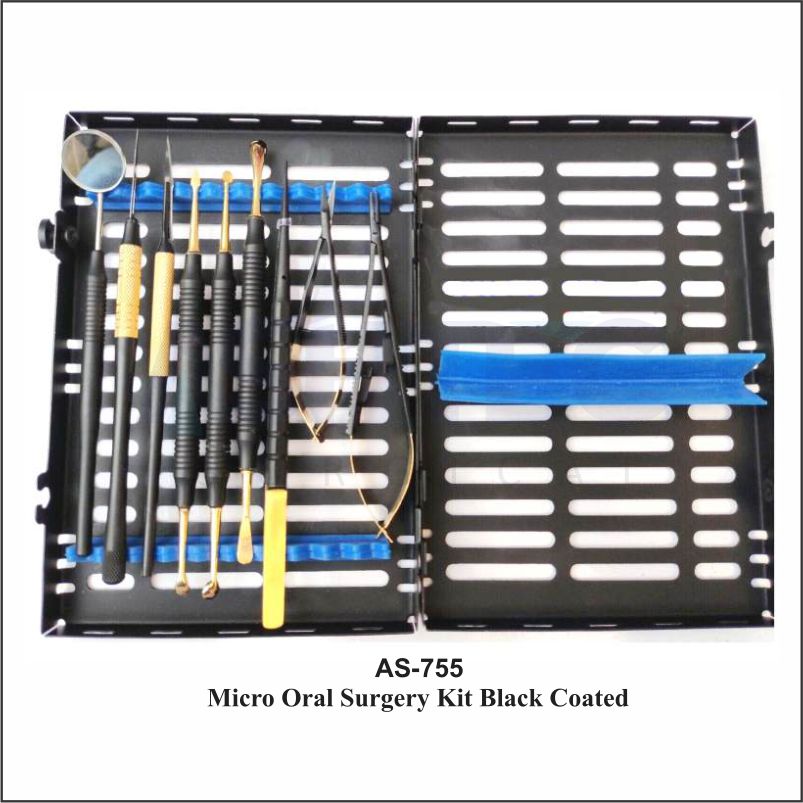 Micro Oral Surgery Kit Black Coated